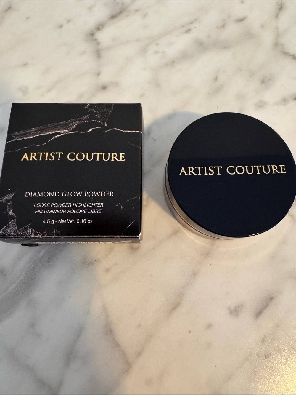 Artist Couture Black & Gold Diamond Glow Powder Highlighter - Conceited